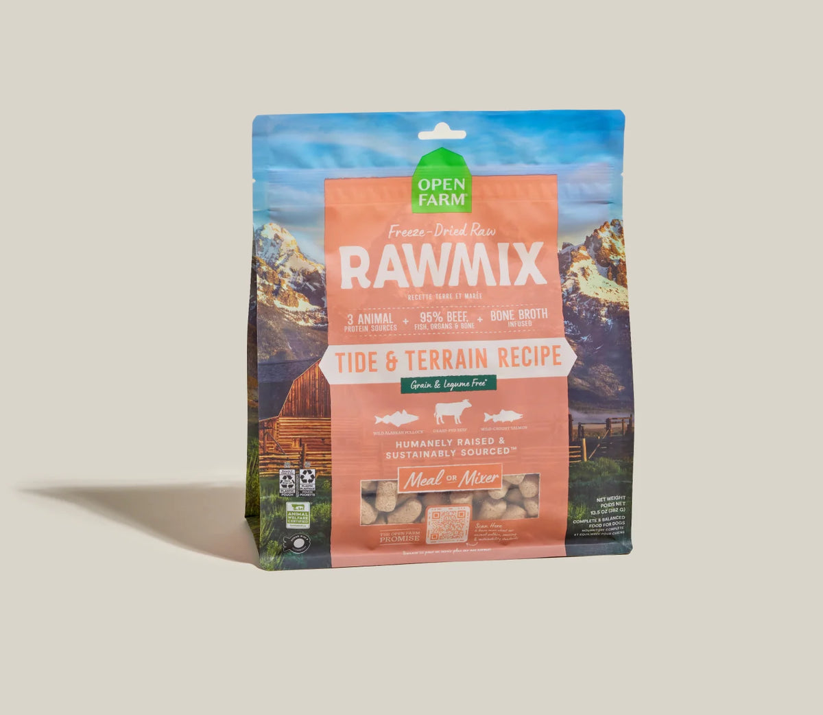 Rawmix Tide & Terrain Freeze Dried Raw Morsels for Dogs