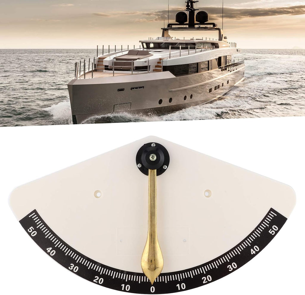 Nautical Clinometer, Marine Clinometer Level Inclinometer Angle Finder Instrument for Ships Boats Yachts Rvs