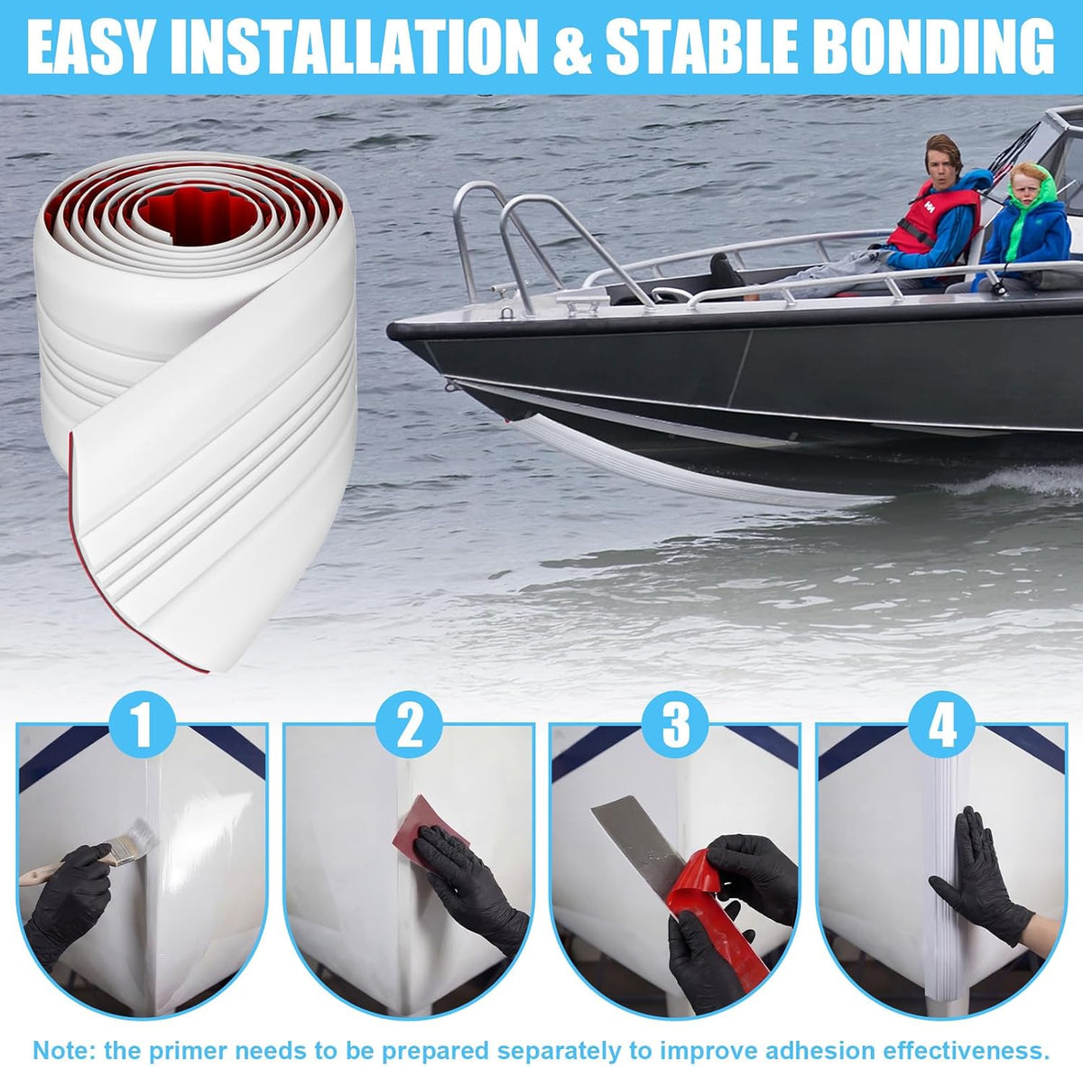 Keel Guard for Boats, 5 Inch Width