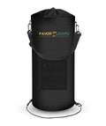Boat Trash Can, Reusable Waterproof & Wind Resistant Hanging Garbage Container Bag for Boat, Marine, Fishing, RV & Camping Accessories (Black)