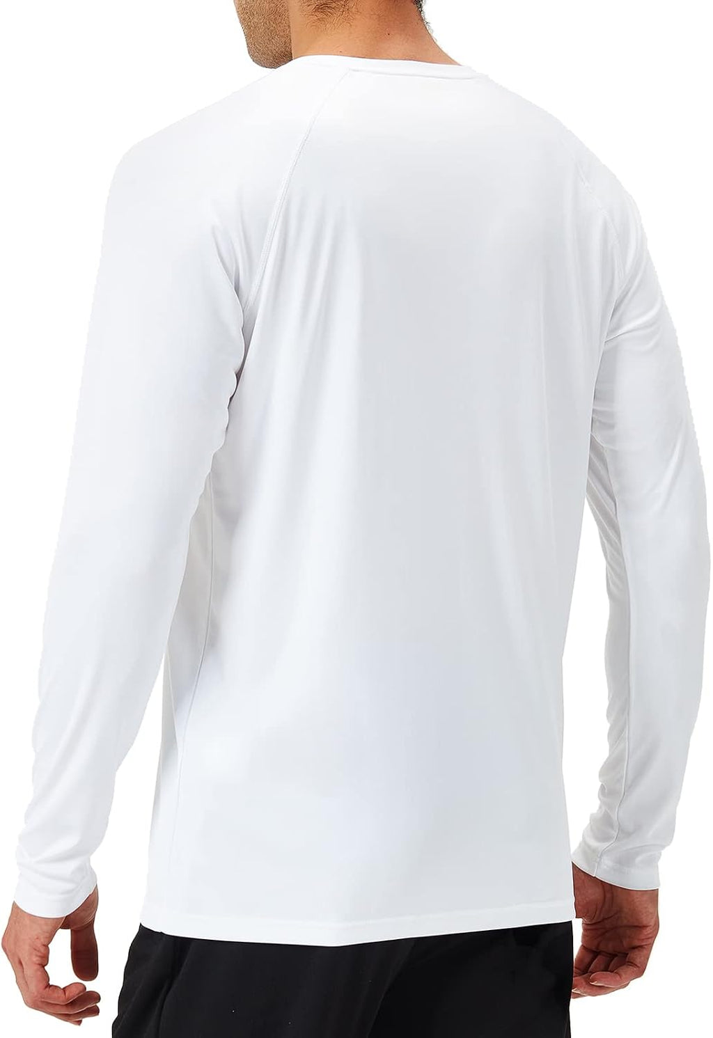Men'S UPF 50+ Sun Protection Shirts Long Sleeve Swim Rash Guard