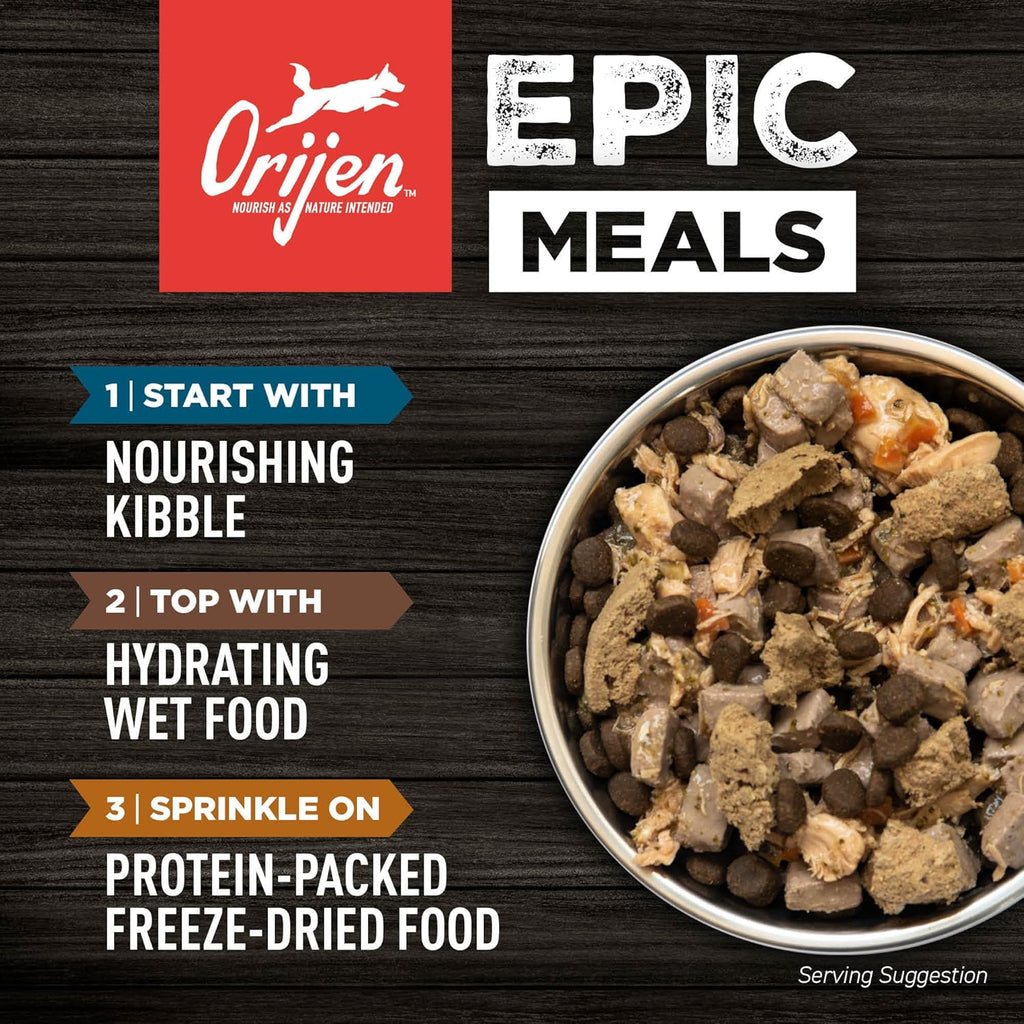 ORIJEN Wild Reserve Dry Dog Food Free-Run Chicken & Grains Recipe 20Lb Bag