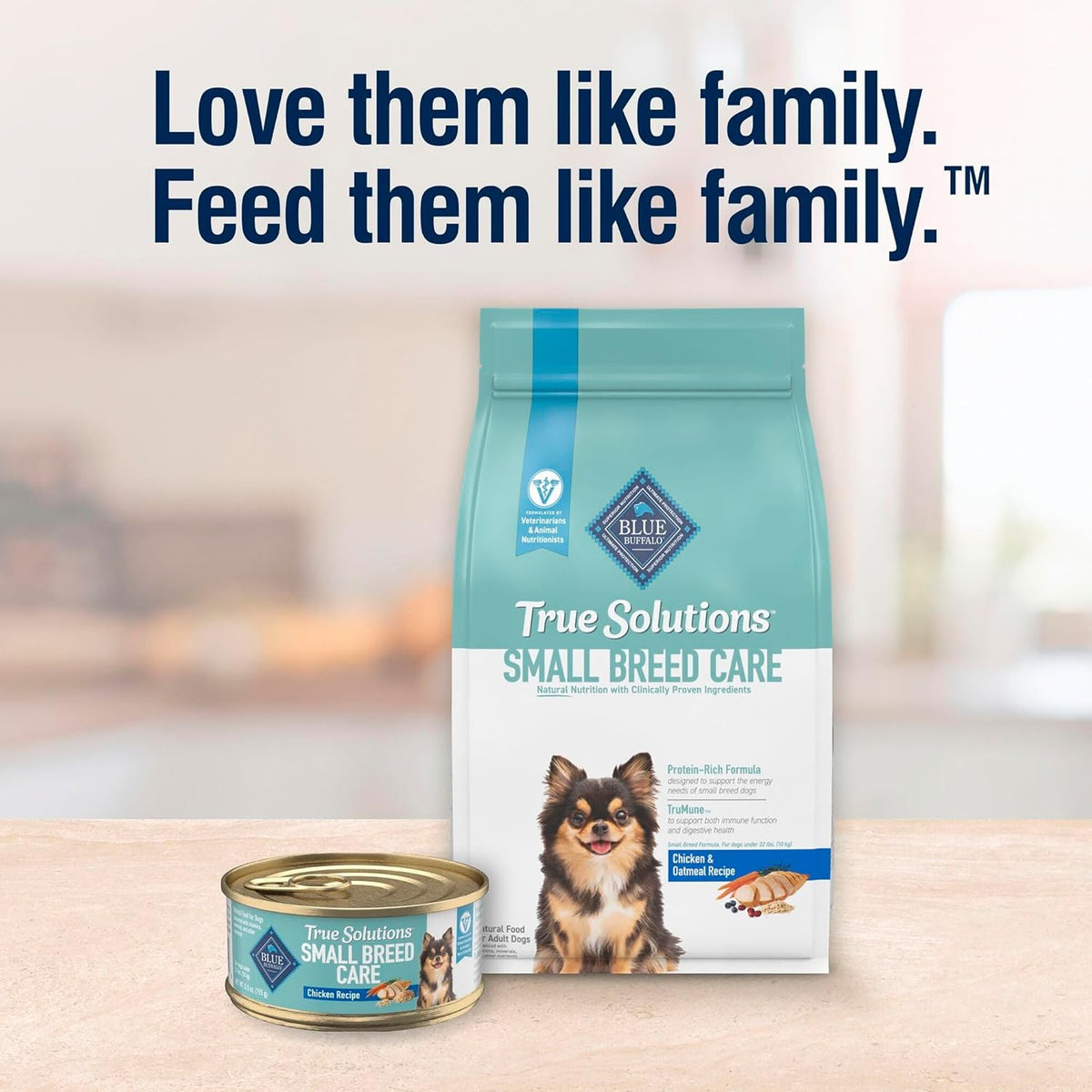 True Solutions Small Breed Care Chicken Dry Dog Food, 4 Lb