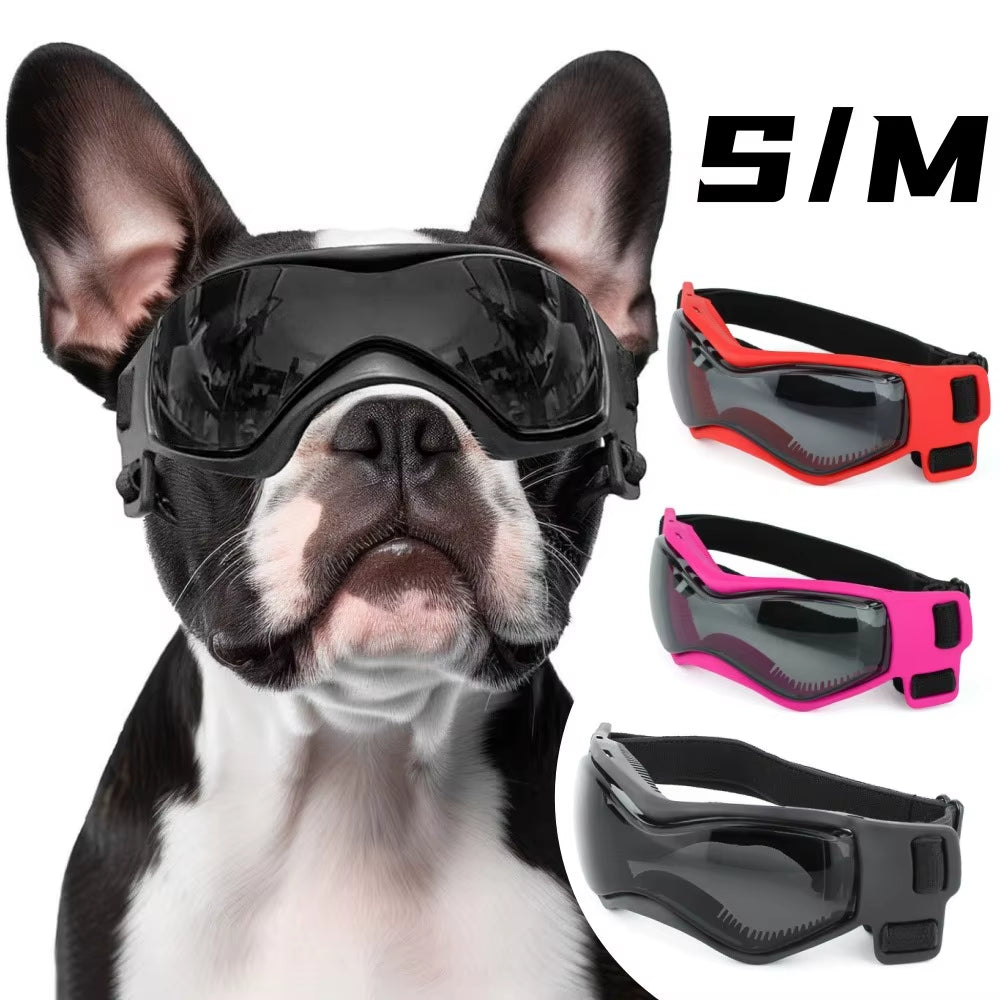 Pet Goggles Outdoor Travel UV Protection Cat Dog Sunglasses Adjustable Snow Windproof Soft Frame Pet Goggles Dog Accessories