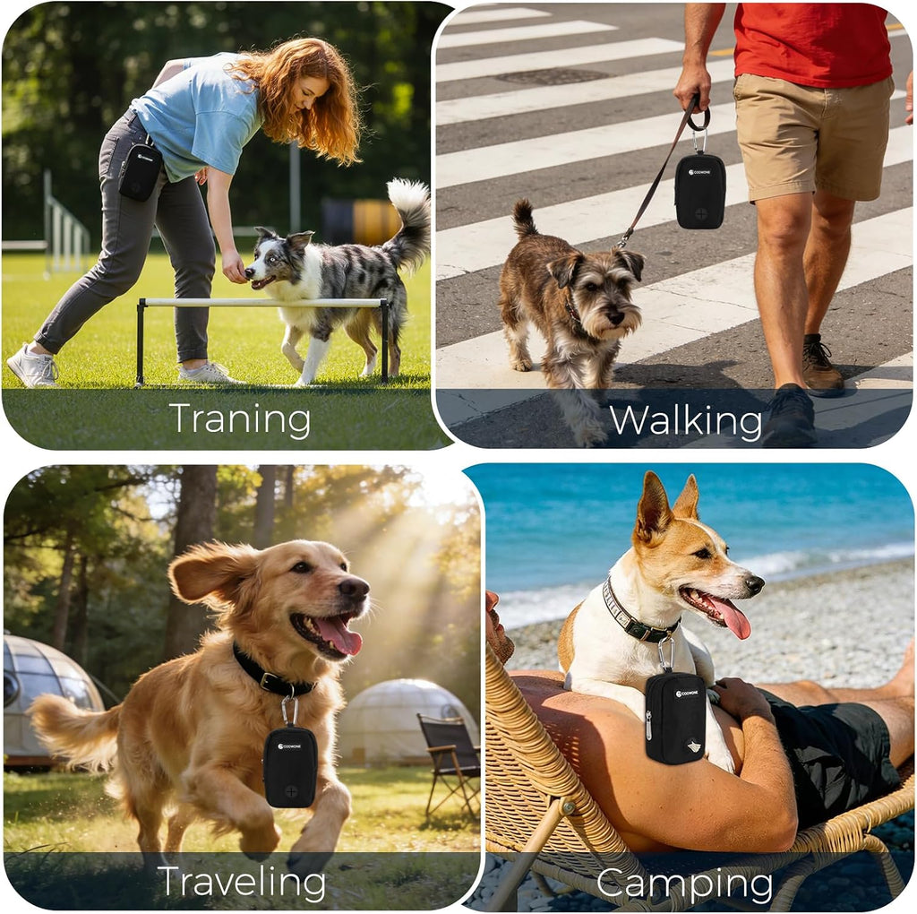 Dog Treat Pouch with Clip, Hands-Free Training Pouch