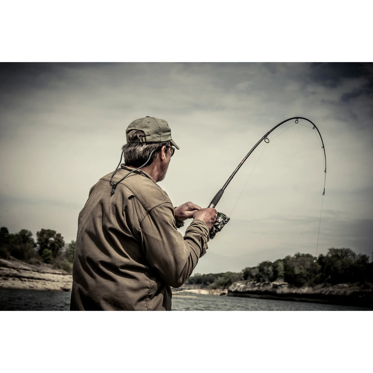 (3 Pack)  Complete Saltwater Kit, 7' Medium Heavy Fishing Rod, 50 Size Reel