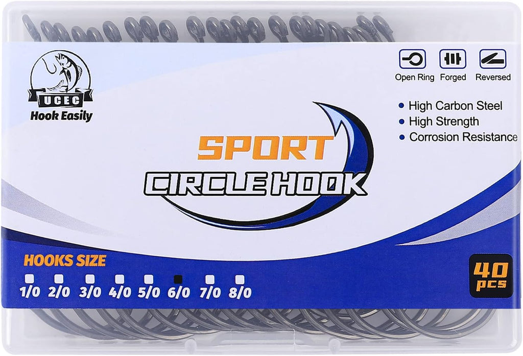 Circle Hooks Saltwater Fishing Hooks for Catfish Octopus Fish Hook