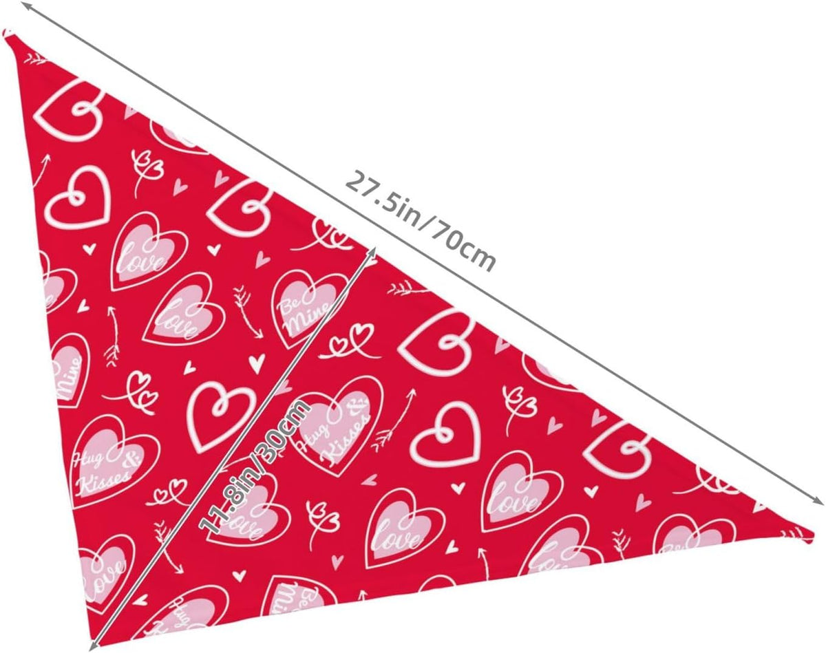 Dog Bandana Scarf Triangle Bibs Pet Accessories Cat Kerchief