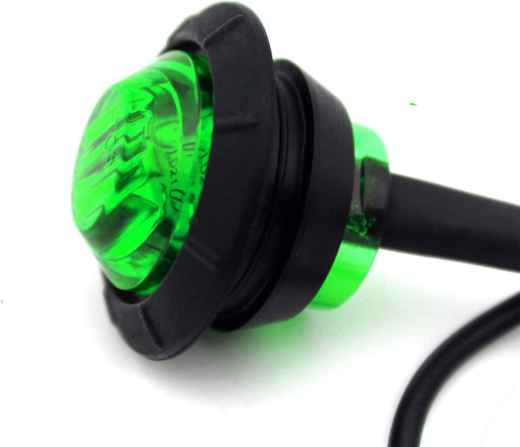 (5 Red + 5 Green) Waterproof Marine Boat LED Lights, Underwater & Deck Courtesy Lights, 12V for Yacht, Boat, Fishing, Pontoon, Sailboat, Kayak