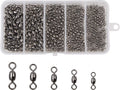 300Pcs Barrel Swivels Fishing Tackles Saltwater Freshwater