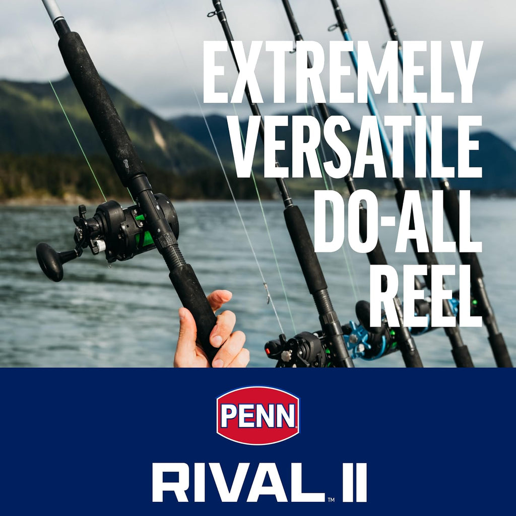 PENN Rival Level Wind Conventional Fishing Reel