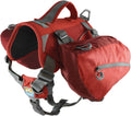Big Baxter Dog Backpack Harness, Chili/Barn Red