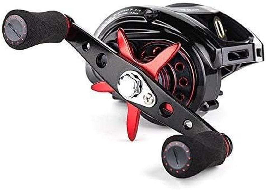 Titan Baitcasting Reel Max Drag 13 Kgs Big Fish Fishing Reel for Saltwater and Freshwater Heavy Duty
