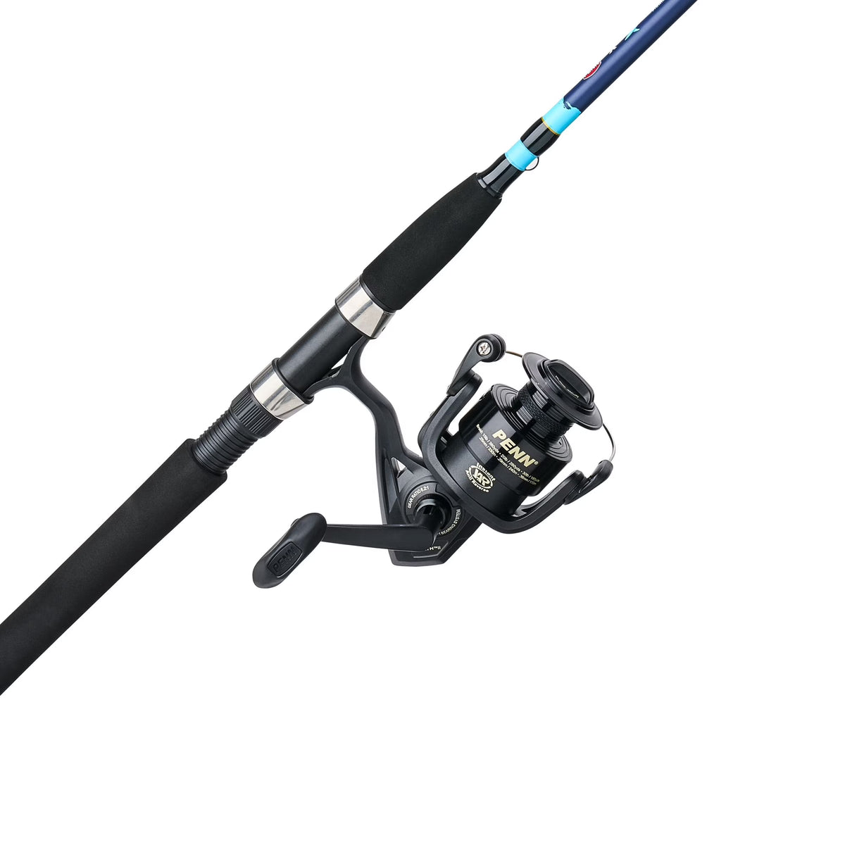 Blacktiph Inshore Fishing Combo Kit, 7' Medium, Wrath II 4000-Size Reel
