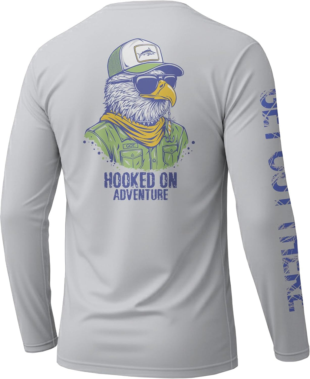 UPF 50+ Fishing T Shirts for Men Women Long Sleeve - UV Sun Protection