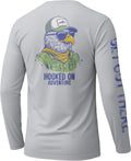 UPF 50+ Fishing T Shirts for Men Women Long Sleeve - UV Sun Protection