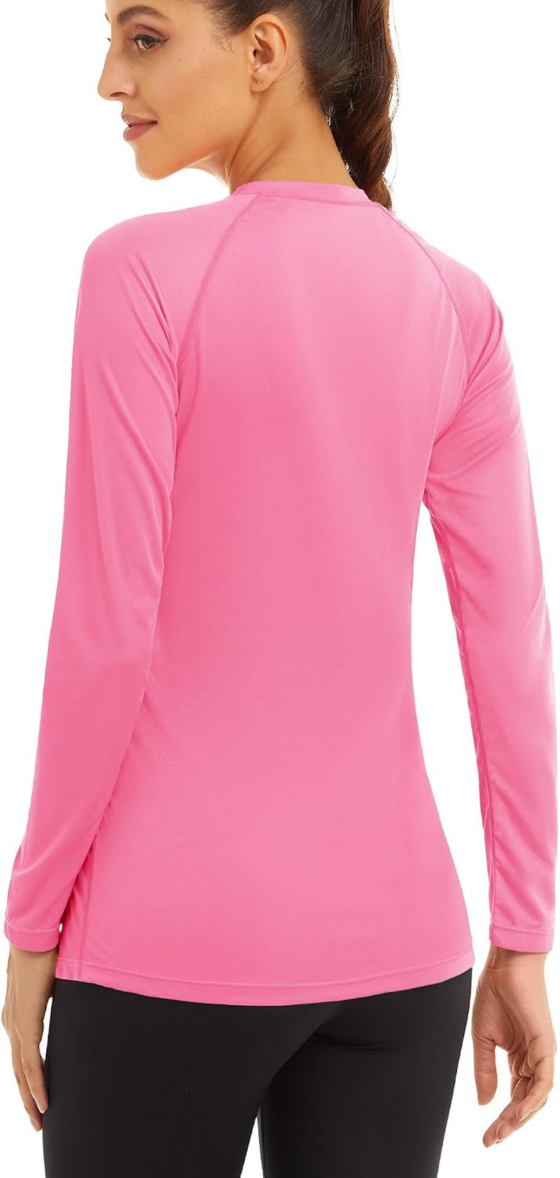 Women'S Long Sleeve Shirts UPF 50+ Sun Protection Shirts for Hiking Fishing Workout Rash Guard