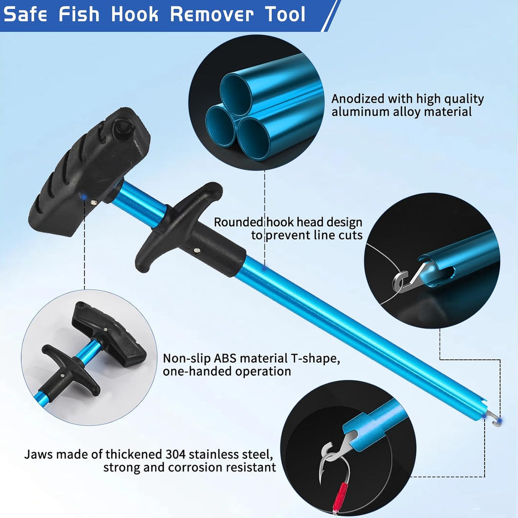 Fishing Tool Kit Fishing Pliers Fish Gripper Fishing Scale Fish Grip Tools Set Saltwater Resistant Fishing Gear