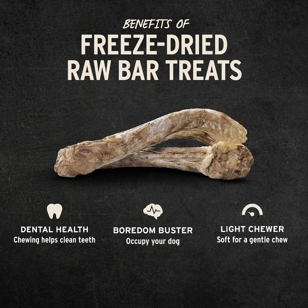 Freeze-Dried Raw Duck Neck Dog Treat, 1-Pack