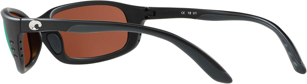 Costa Del Mar Sunglasses for Men - Brine Men'S Polarized Sunglasses - Fishing, Boating & Beach UV Protection - Size 59-580G