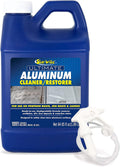 87764 Ultimate Aluminum Cleaner & Restorer - Safely Clean Pontoon Boats, Jon Boats & Canoes, 64 Oz.