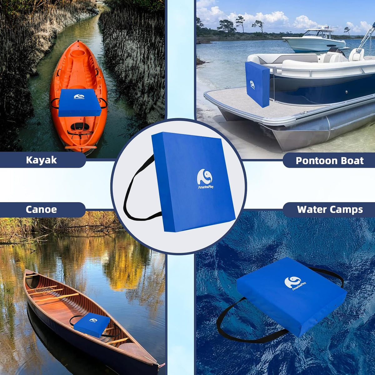 Boat Throwable Flotation Device Emergency Marine Foam Flotation Cushion