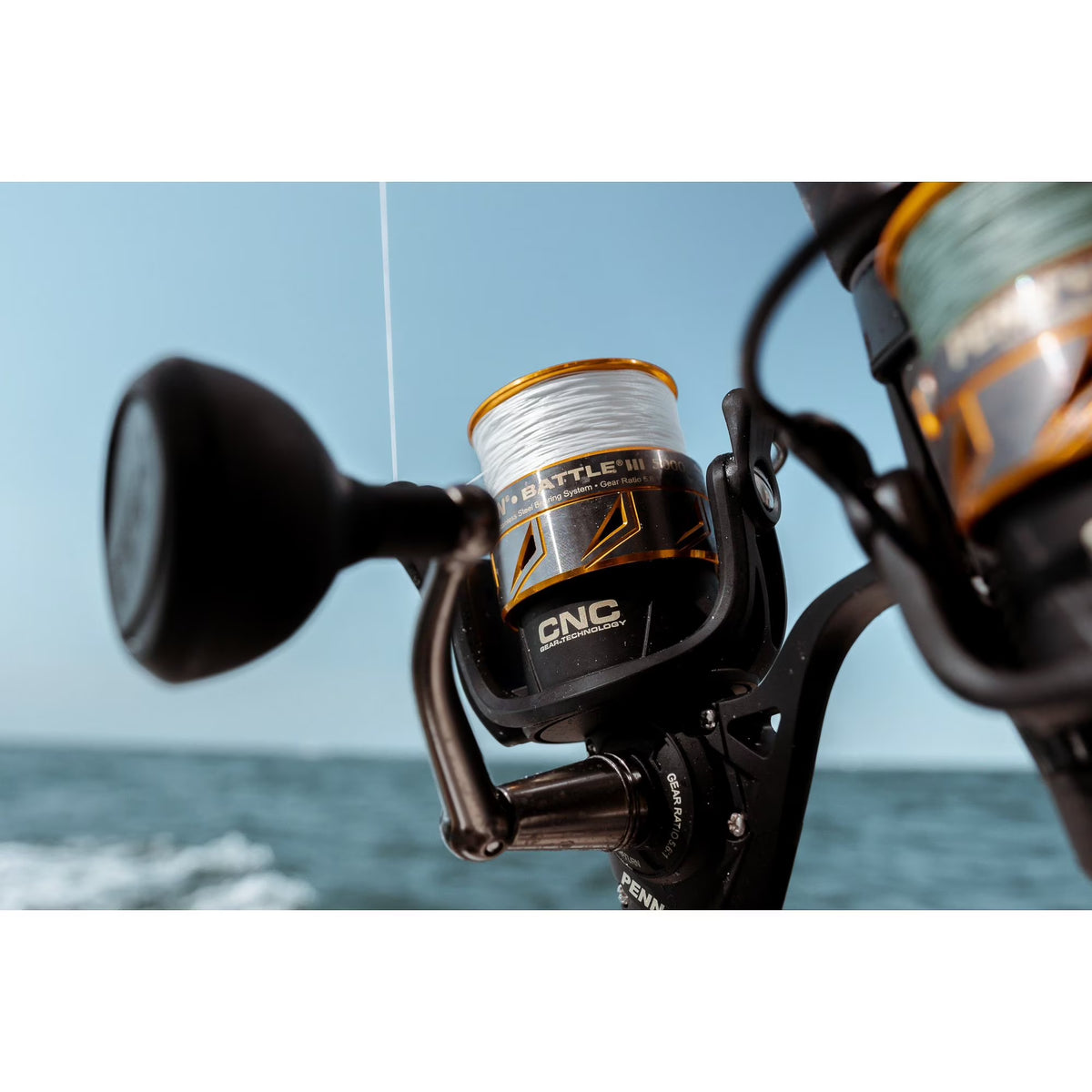 Battle III Spinning Inshore Fishing Reel, Size 2000 (1518030)