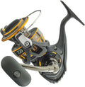 BG Saltwater Spinning Reel, Black/Gold