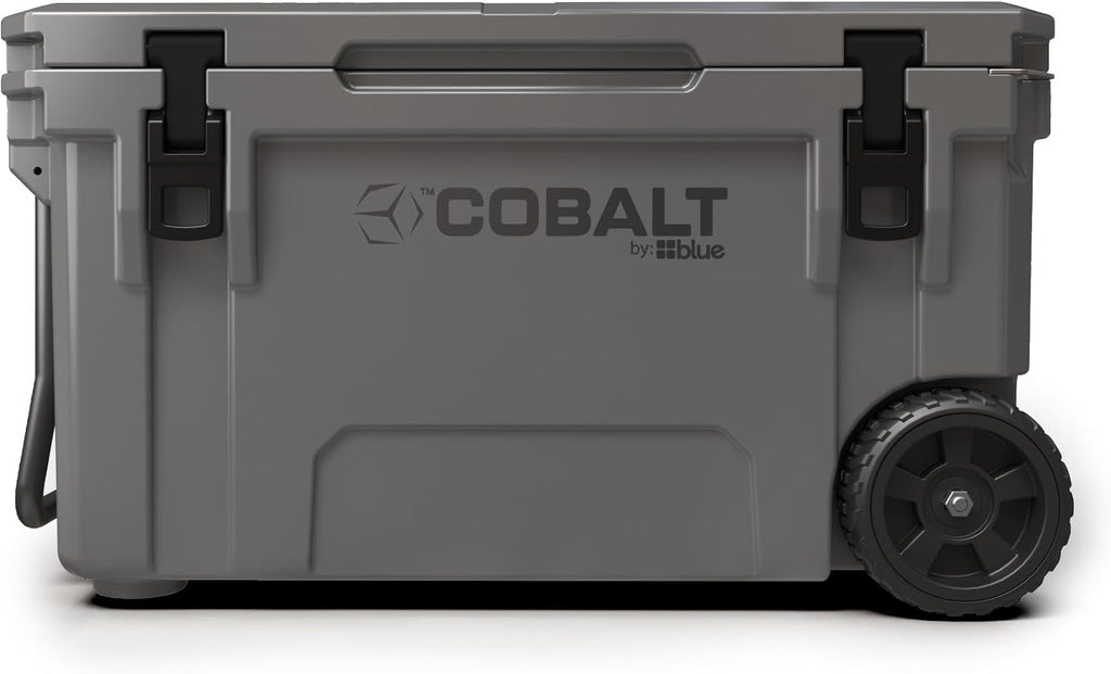 Cobalt 55 Quart Roto Molded Super Ice Cooler | Large Ice Chest - Long Term Ice Retention |