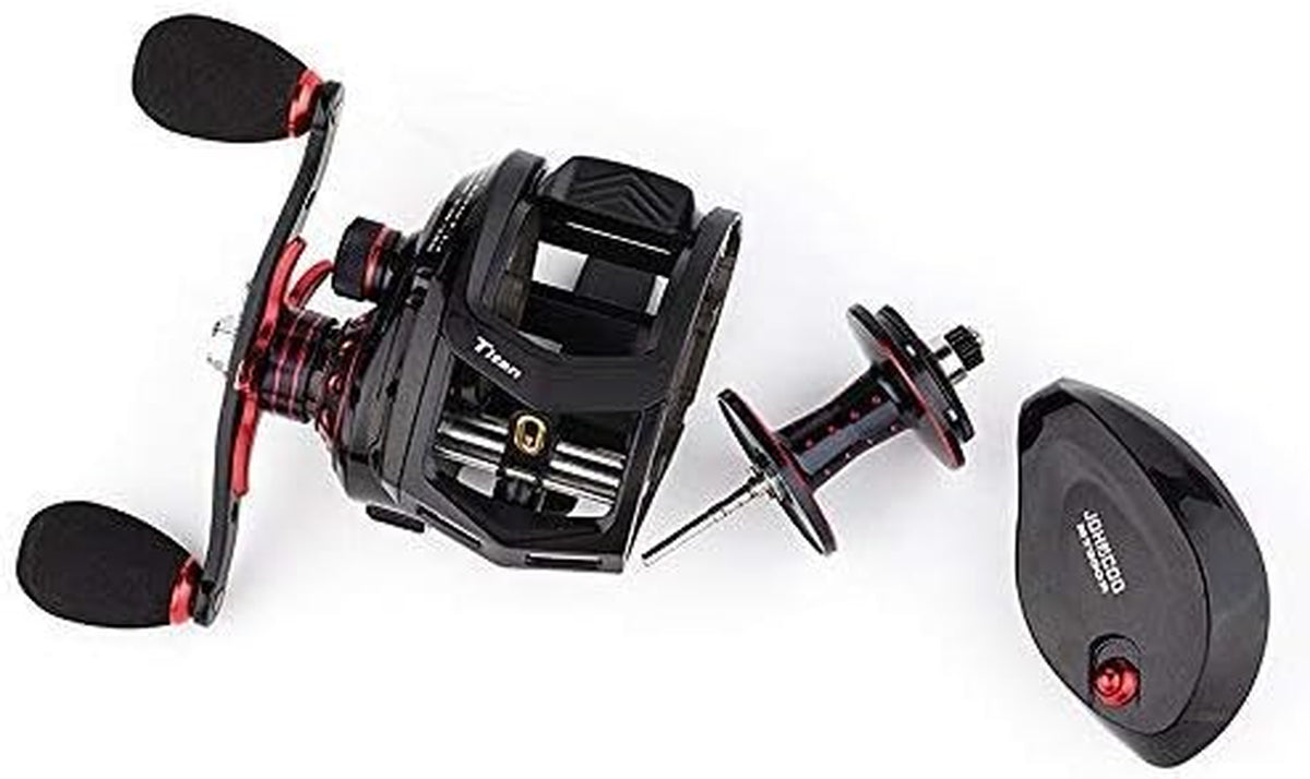 Titan Baitcasting Reel Max Drag 13 Kgs Big Fish Fishing Reel for Saltwater and Freshwater Heavy Duty