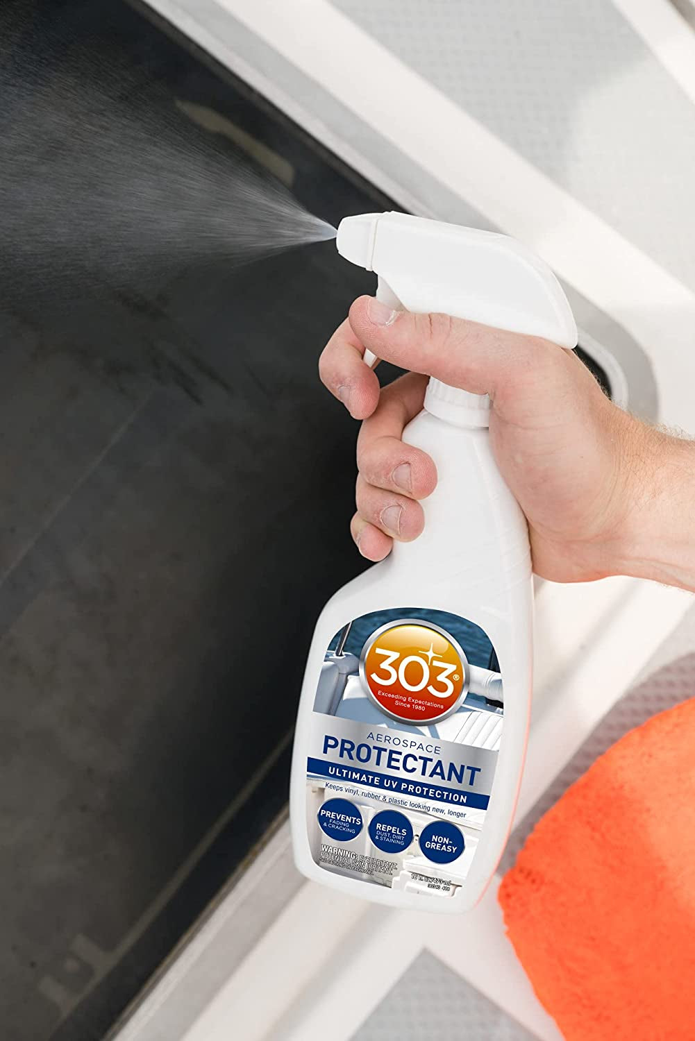 303 Marine Aerospace Protectant for Boat Vinyl, 16 Oz