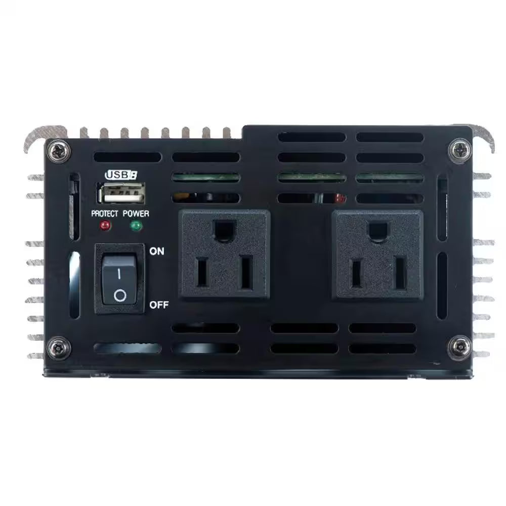 600-Watt Continuous/1200-Watt Peak Pure Sine Wave Inverter