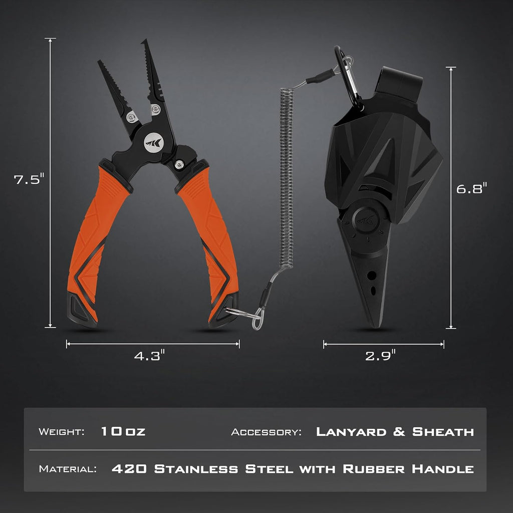 Paradox Fishing Pliers, Saltwater Resistant