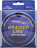 PE Fiber 150 Yard Fishing Line, Colored, Abrasion Resistant 4 Strand Braided Strong String, 10Lb 15Lb 20Lb 25Lb 30Lb 40Lb 50Lb 80Lb 100Lb Thin Diameter Superline