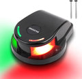 Boat Navigation Lights, Red Green LED Bow Lights for Boats, IP67