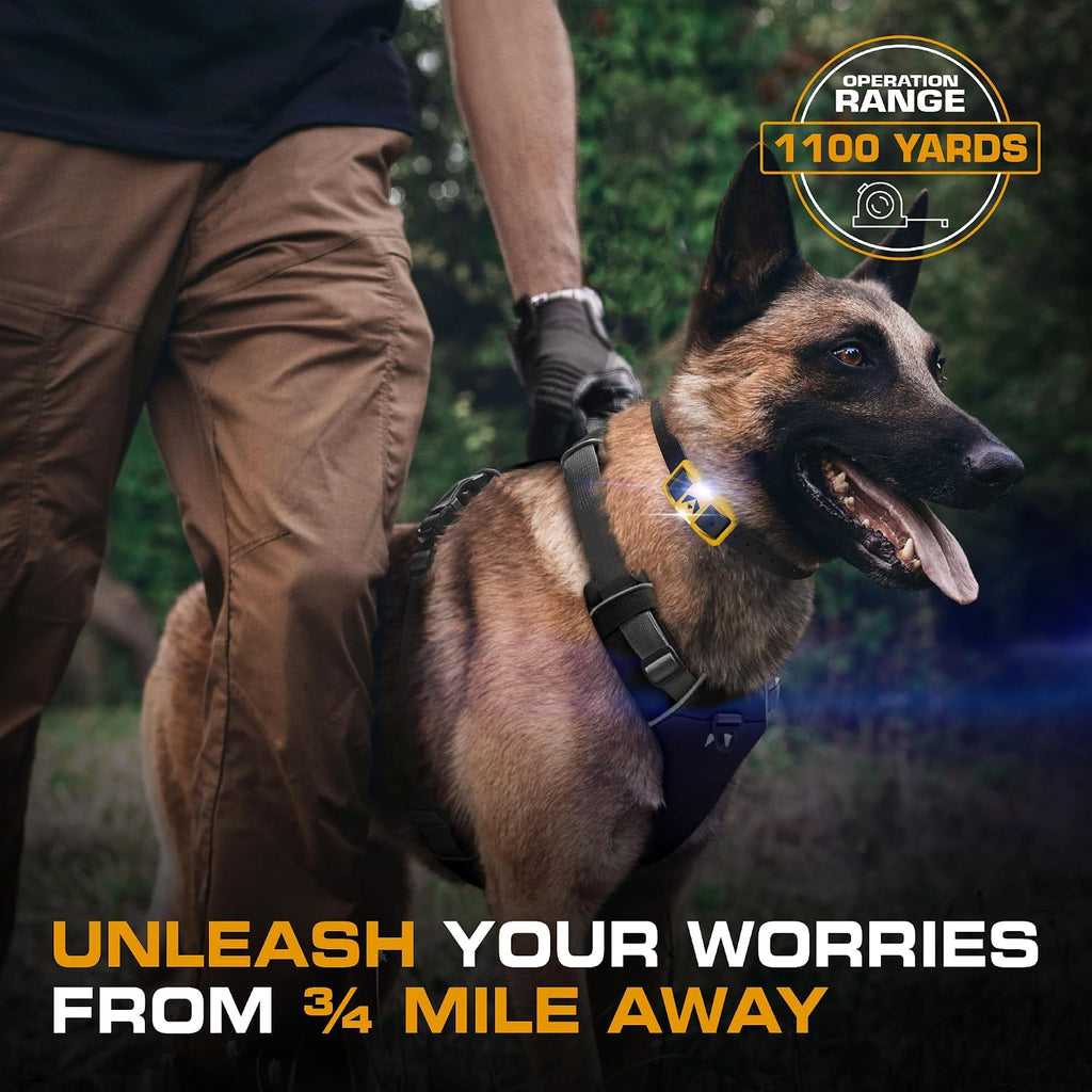 Ultra K9 Dog Training Collar with Remote, Shock Collar for Dogs