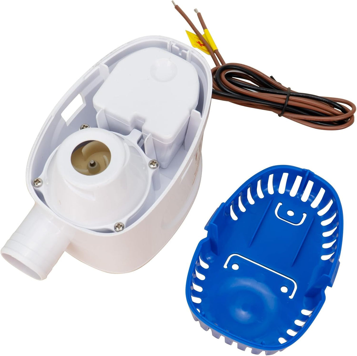 1100GPH Automatic Bilge Pump for Boats, 12V, 1-1/8" Outlet