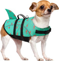 Small Dog Life Vest for Swimming Puppy Shark Dog Life Jacket XS