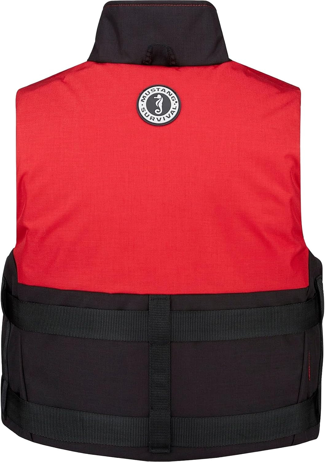 Accel 100 Fishing Foam Vest - Red/Black, Large