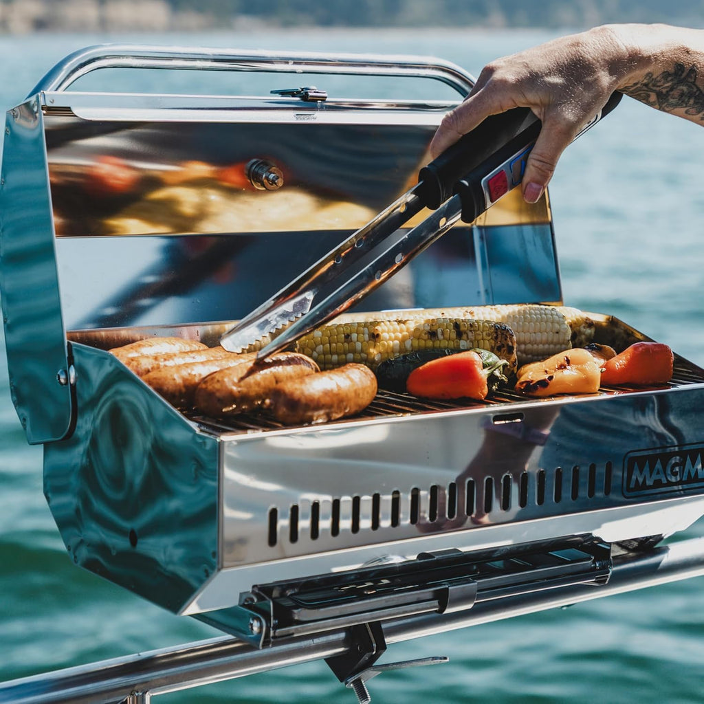 A10-918-3 Stainelss Steel Marine Kettle Anacapa Gas Grill (9" X 18")