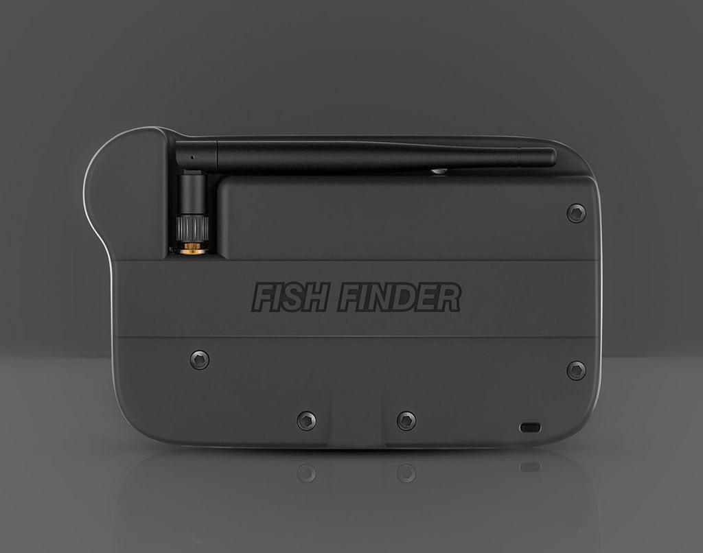Handheld Fish Finder Portable Fishing Kayak Fishfinder Fish Depth Finder Fishing Gear with Sonar Transducer and LCD Display
