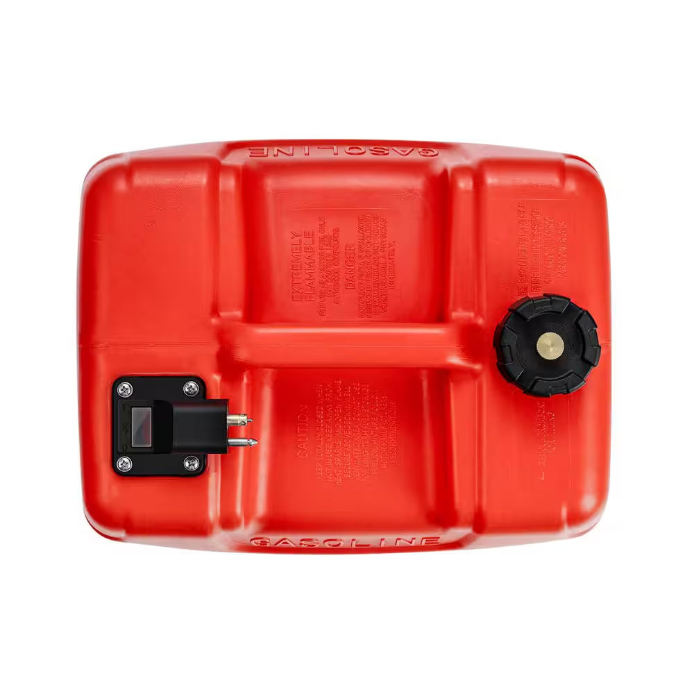 Marine Fuel Tank, 3.17 Gal., Portable Boat Fuel Gas Tank for Outboard Engine Boats, Outboard Marine Boat Fuel Tank