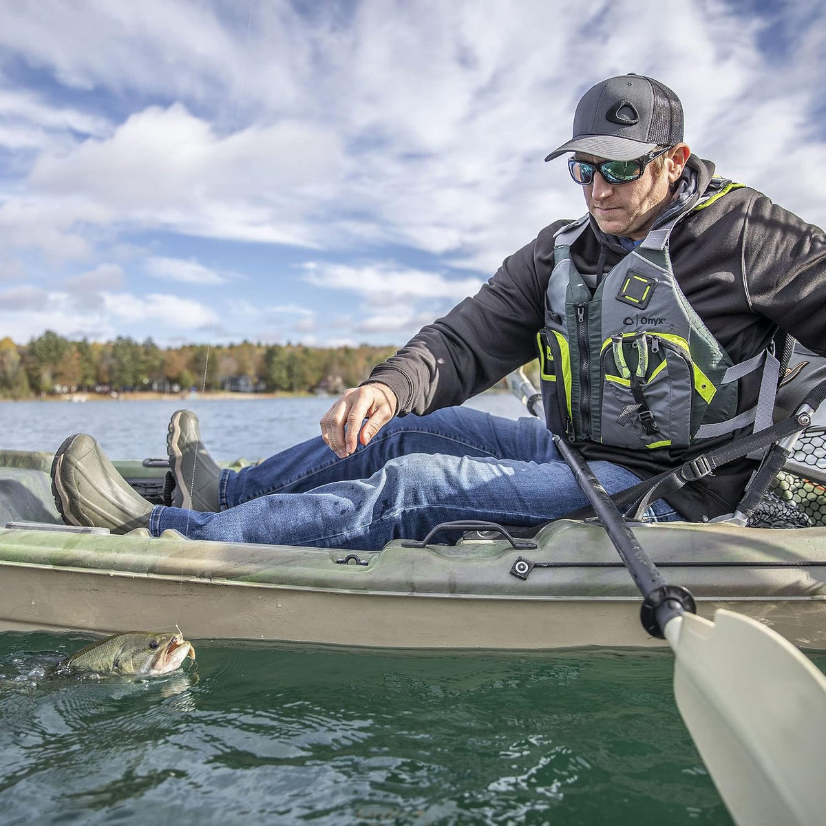 Air Span Angler USCG Approved Fishing Life Jacket
