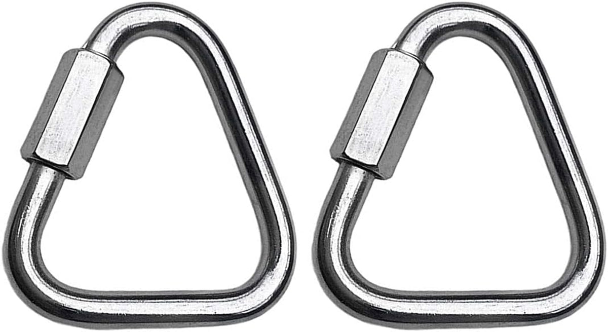 316 Stainless Steel Delta Quick Link Marine Grade Triangle Choose Size and Quantity