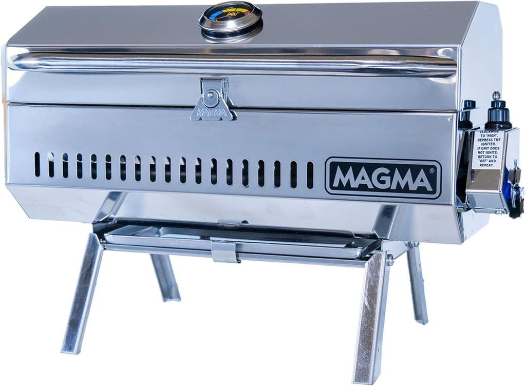 A10-918-3 Stainelss Steel Marine Kettle Anacapa Gas Grill (9" X 18")