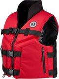 Accel 100 Fishing Foam Vest - Red/Black, Large
