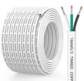 18 Gauge Marine Wire, 18/3 Wire Triplex Marine Grade Cable, 50FT