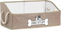 Dog Toy Basket, Storage Bin, Collapsible Box for Pet Accessories