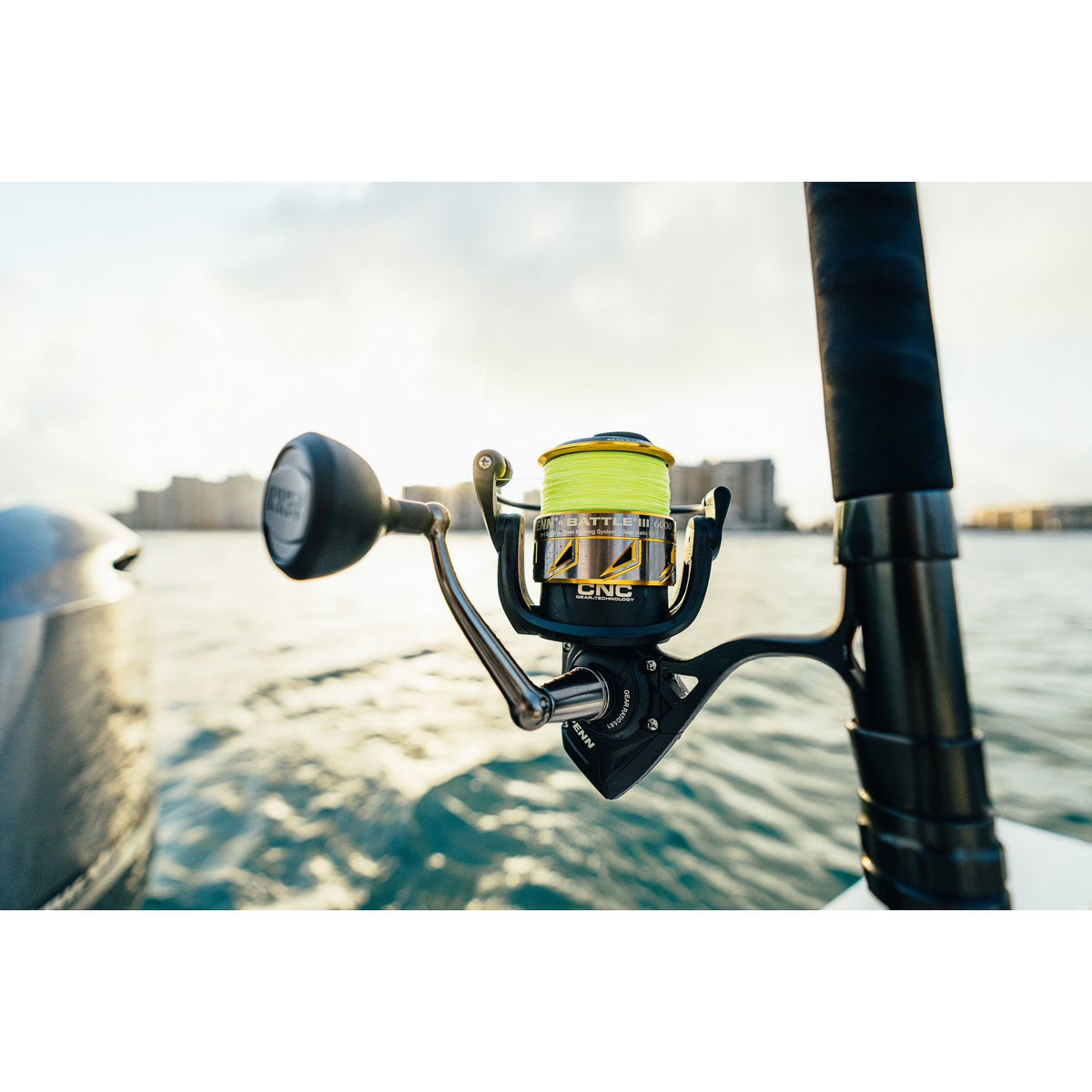 Battle III Spinning Inshore Fishing Reel, Size 2000 (1518030)