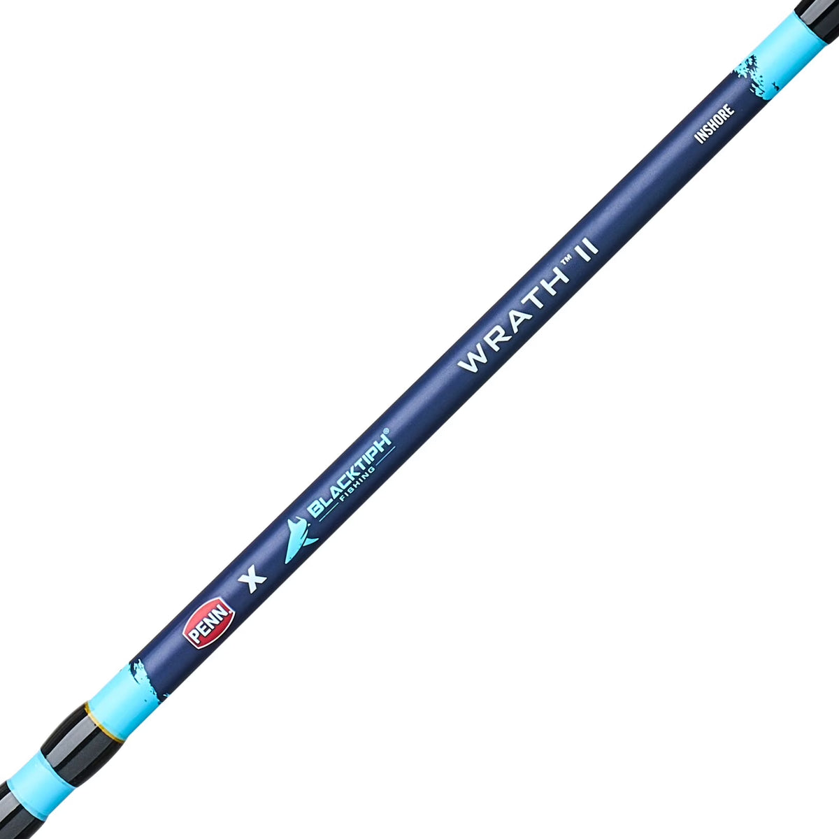 Blacktiph Inshore Fishing Combo Kit, 7' Medium, Wrath II 4000-Size Reel